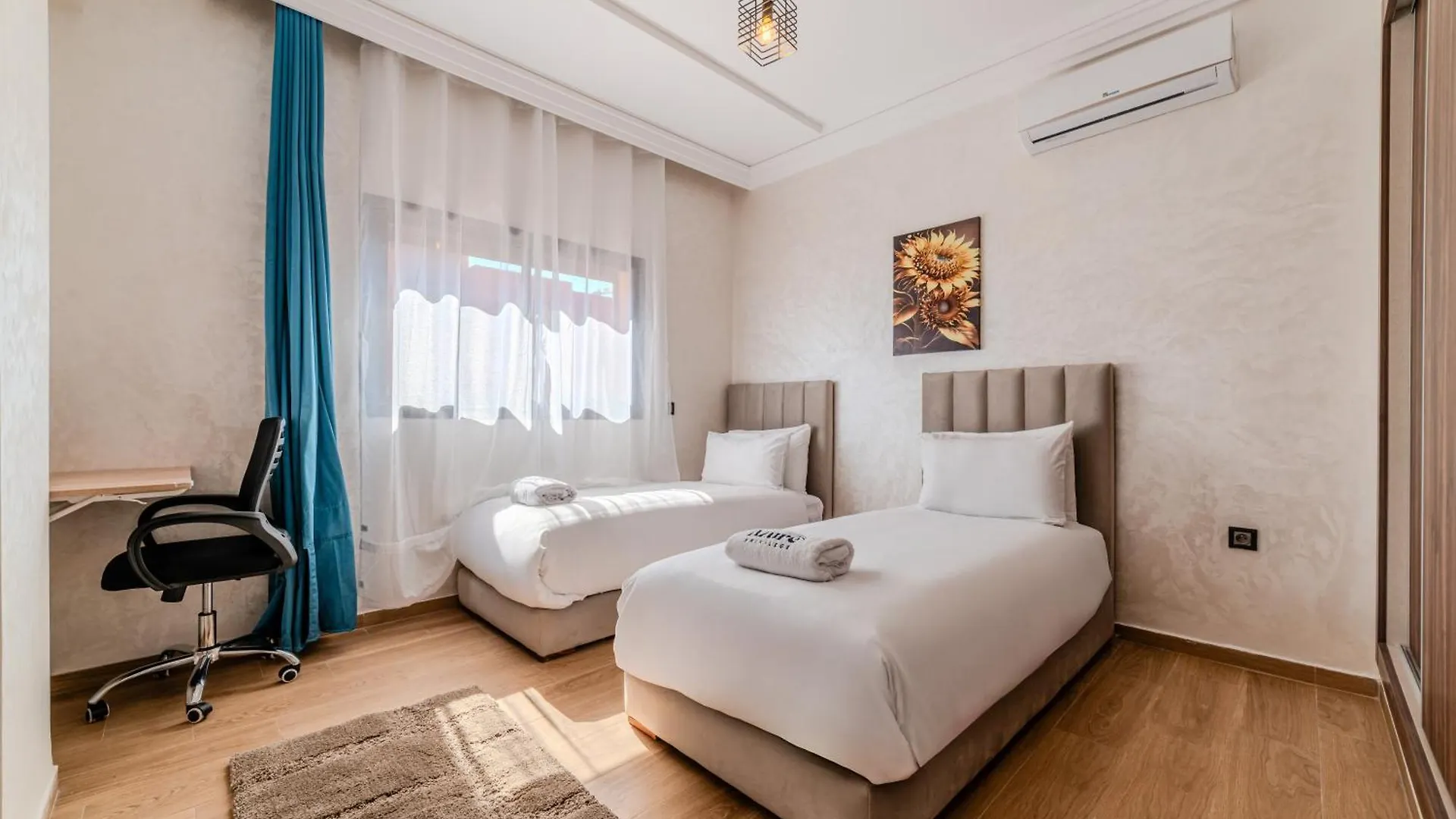 Modern Apartment Pres M-Avenue With Balcony, Pool & Parking Marrakesh Marocco