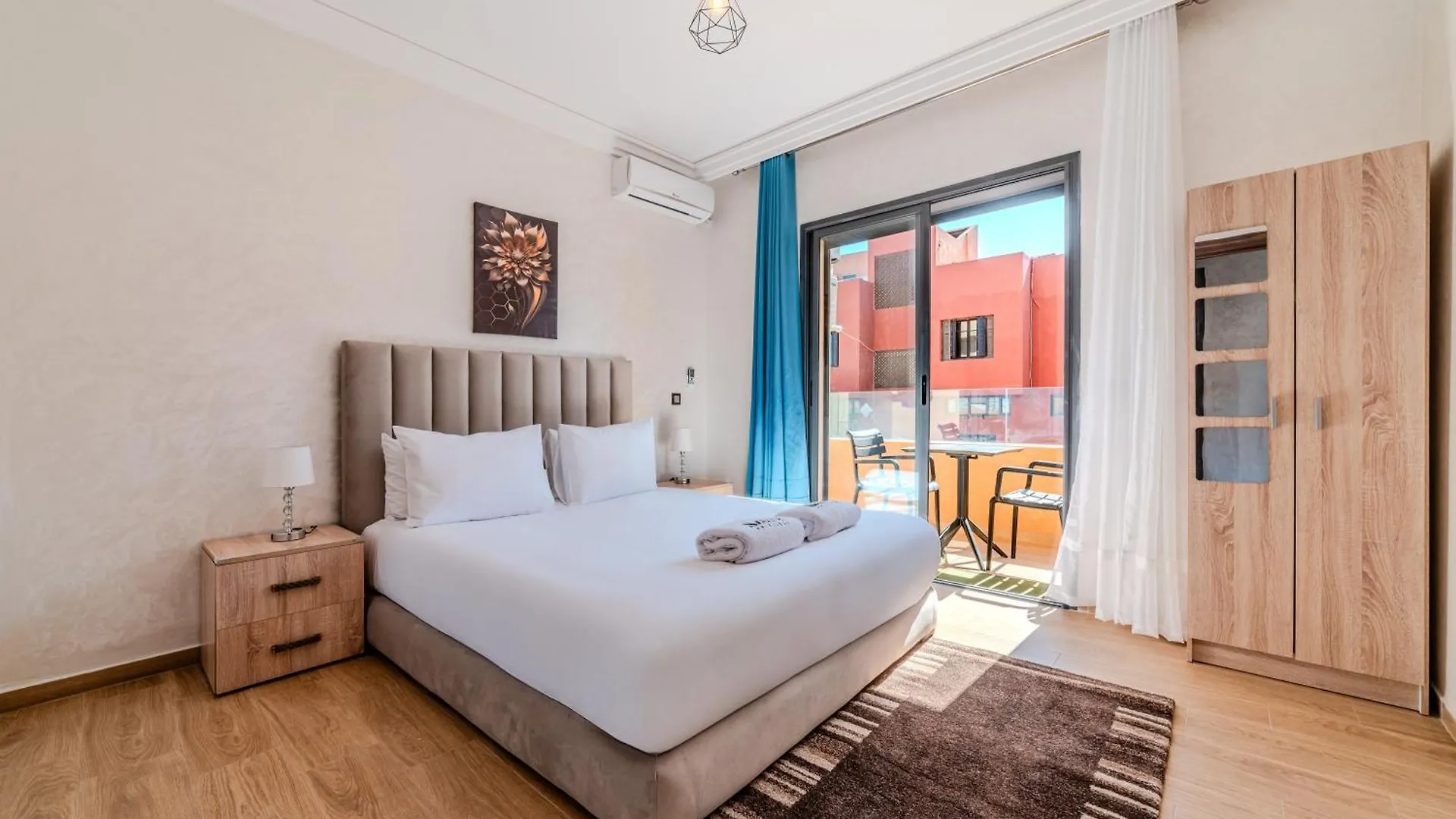 Modern Apartment Pres M-Avenue With Balcony, Pool & Parking Marrakesh