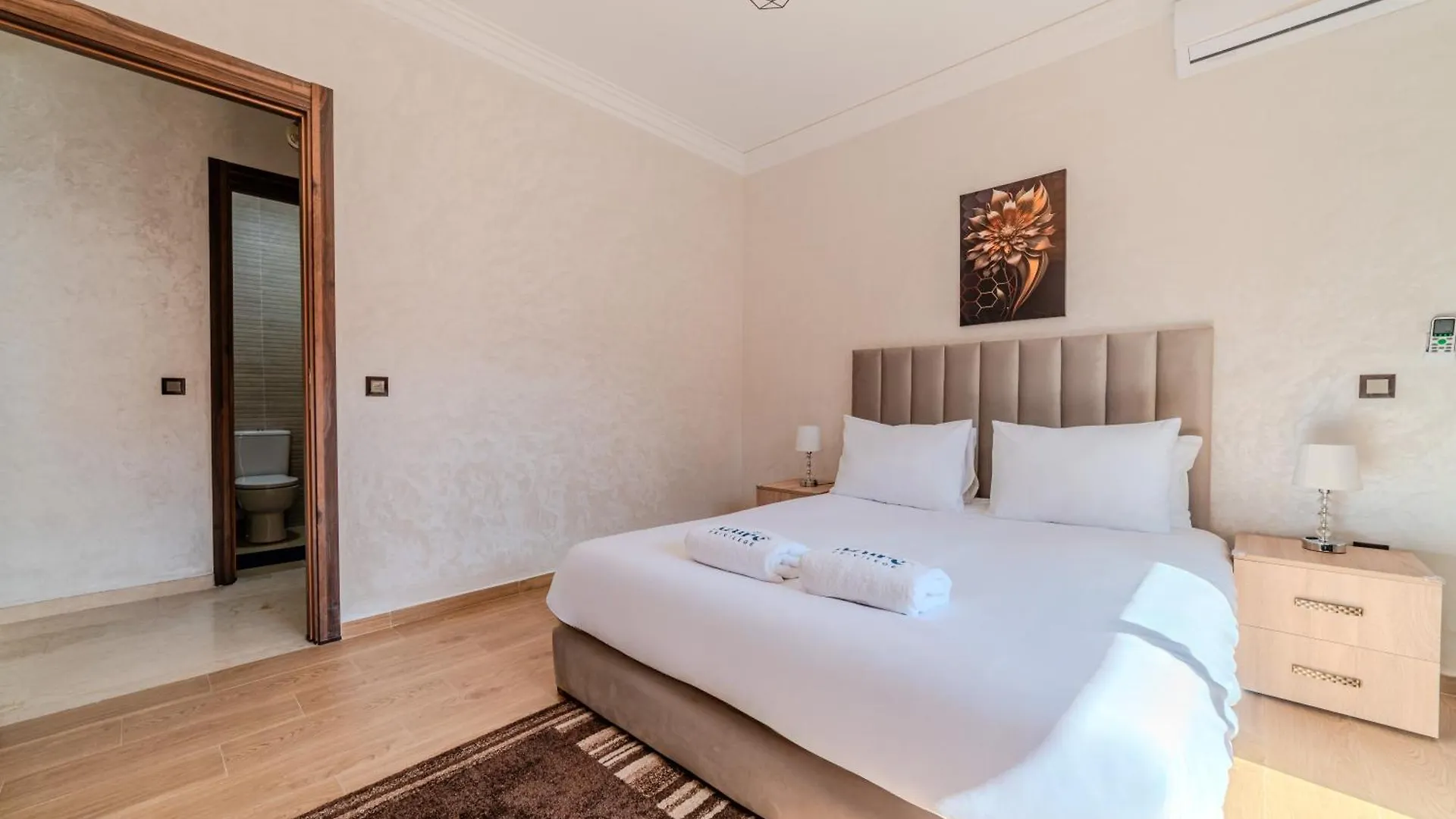 Modern Apartment Pres M-Avenue With Balcony, Pool & Parking Marrakesh
