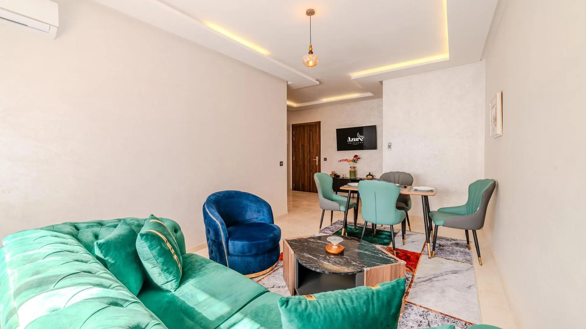 Modern Apartment Pres M-Avenue With Balcony, Pool & Parking Marrakesh