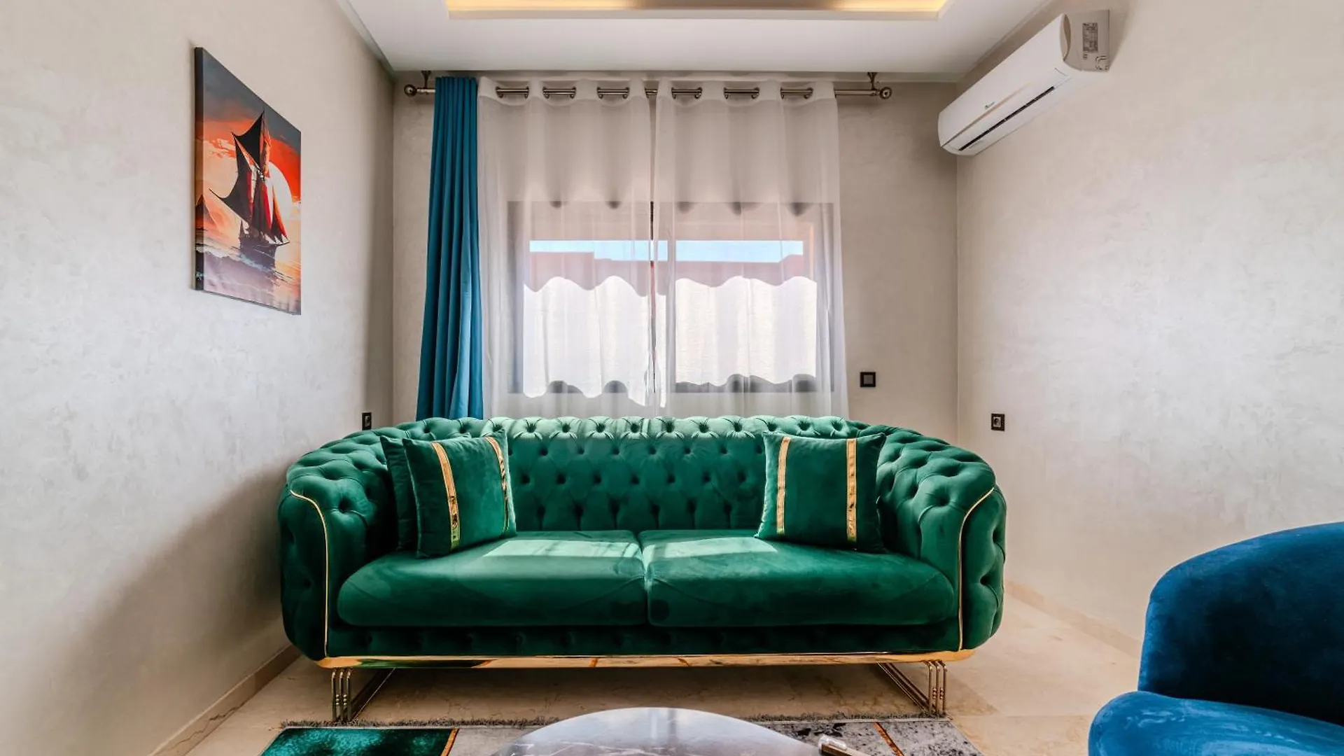 Modern Apartment Pres M-Avenue With Balcony, Pool & Parking Marrakesh